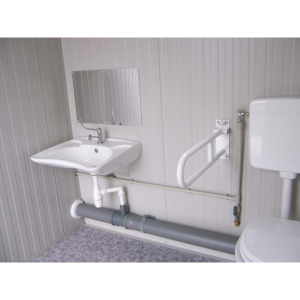 Bloc Sanitaire PMR Neuf avec WC et Lavabo PMR