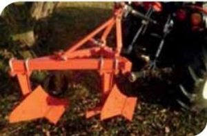 Charrue bisoc 2x8 pouces pour micro tracteur Vert service