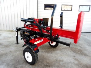 Fendeuse de bûches FH24T thermique sur remorque 24T