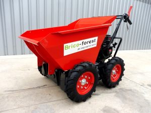 Mini dumper 350 R avec moteur thermique, capacité de chargement 300 kg