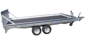 Remorque plateau basculant Lider 34632 - Capacité 2000/1600 kg