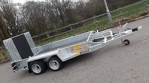 Porte Engin Bateson 35md 3.6 - Remorque pour engins lourds 3500 kg