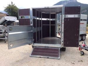 Remorque bétaillère Jalon B06011- JPA 20 BOVIN, PTAC 2000 kg